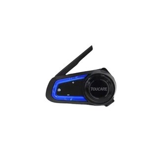 Casque étanche TOUCARE avec écouteurs Bluetooth, interphone pour motards et livreurs, casque intégral ou demi-casque - Product Image 1