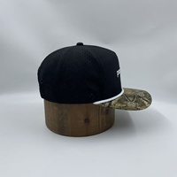 Casquette de golf OEM Real Tree Camo Performance Snapback 5 panneaux avec cordon, personnalisable et imperméable, Gorras
