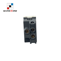 Boîte à interrupteur et prise murale étanche IP55 Safewire F1 avec 1 prise 220-250V pour usage extérieur