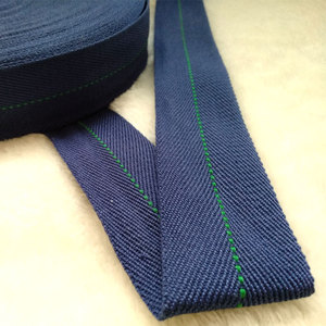 Wh009 Tùy Chỉnh Bán Buôn 1-4Cm Rộng Bạc Khâu Dòng Bông Twill Băng Nhà Máy Cổ Phiếu Cho May Mặc Vải - Product Image 2