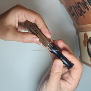 कस्टम पोर्टेबल धूम्रपान समाप्ति उपकरण ठोस लकड़ी के साथ ठोस लकड़ी धूम्रपान वैकल्पिक स्टिक - Product Image 3