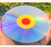 Disque holographique laser réfléchissant anti-oiseaux double face pour la protection des fermes, des patios et des arbres