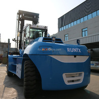 Chariot élévateur diesel de 25 tonnes de Chine, prix le plus bas, camions de 25 000 kg/chariot élévateur à double mât/grande capacité de levage de charge