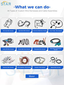 Harness Kabel Mobil Motor Kustom IP65 Bahan Karet PET PTFE Silika Gel Harness Kabel Mobil Kustom untuk Otomotif - Product Image 3