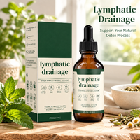 Gouttes de soutien lymphatique à marque privée pour le soulagement des ballonnements et le renforcement immunitaire, 2 fl oz, livraison rapide