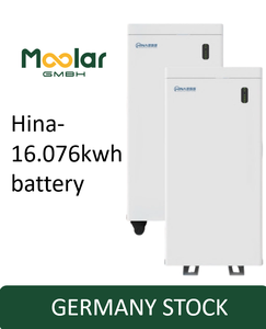 แบตเตอรี่โซลิดสเตท HINA ESS PowerGem Max 16.076 กิโลวัตต์ชั่วโมง LFP 200A แบบต่อพ่วงได้ 8000 รอบการใช้งาน จัดส่งรวดเร็ว น้ำหนัก 123 กิโลกรัม - Product Image 1