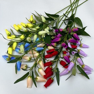 Fleurs artificielles en soie Mimosa, décoration de mariage et de maison, accessoires de photographie, fabriquées en Chine - Product Image 1
