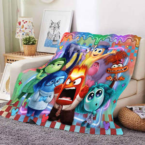 Nueva Manta de Franela con Estampado Personalizado de Dibujos Animados y Anime, Manta de Siesta para Estudiantes y Niños, Suave y Cómoda - Product Image 3