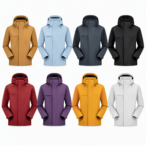 Veste de pluie imperméable 3 en 1 pour hommes avec doublure en <span class=keywords><strong>polaire</strong></span> amovible 10000 mm respirante pour la randonnée, le camping, les activités de plein air, vente en gros - Product Image 5