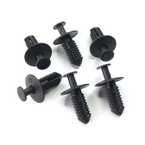 Tornillos Autorroscantes de Plástico con Cabeza Plana Ranurada y Arandela, Negros, Rosca Métrica Derecha, Cabeza Redonda, Uso Industrial General - Product Image 3
