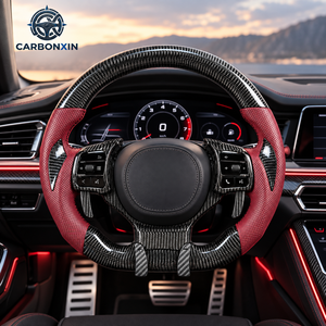 Volante de Cuero con Fibra de Carbono para Lexus GS350 GX470 ES350 RCF IS250 IS350 IS350 400 F Sport 2013-2017 - Product Image 2