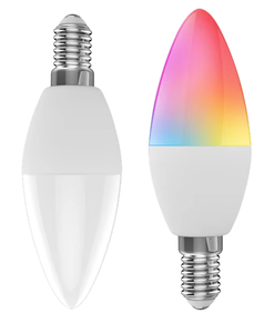 Miglior prezzo di controllo vocale 5W E14 RGBCW Tuya Wifi Smart <span class=keywords><strong>lampadina</strong></span> musica candela <span class=keywords><strong>lampadina</strong></span> Led con Smart Life APP PST-WFC37 - Product Image 3