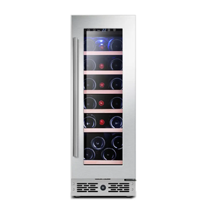NE-351-12 Enfriador de Bebidas Premium Silencioso de Una Sola Zona, Integrado Bajo Mostrador, con Puerta de Vidrio y Marco de Acero Inoxidable - Product Image 4