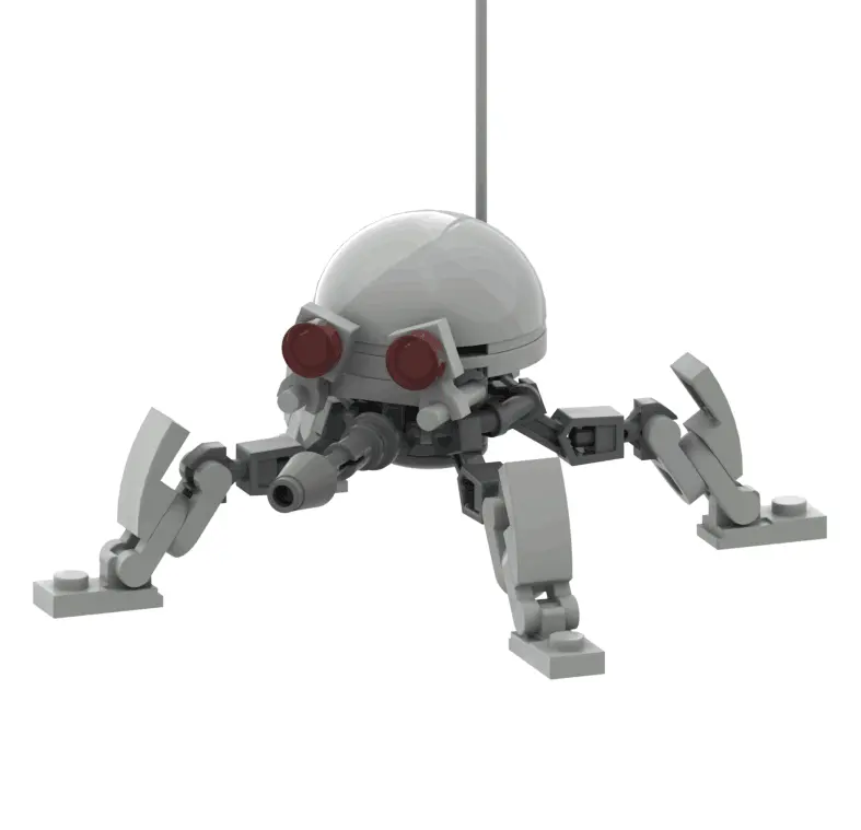MOC2002 Hot Star Dwarf Spider Droids Battle Droid Imperial Trooper Aerial for K-2SO Robot Hot Blocks Kids Toys
