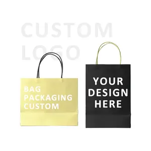 From Packaging To Promoting Paper Mailer Bag Custom Printed Gift Bags Can Benefit Your Small Business Craft Paper Bag