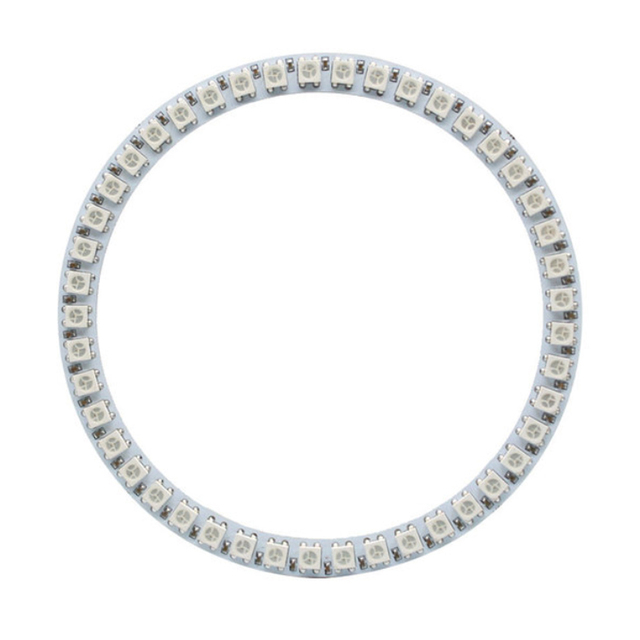 Addressable WS2812B Pixel Ring 60 LEDs SK6812 5050 RGB LED Ring WS2812ic Built-in Module Led Pixel Strip Light