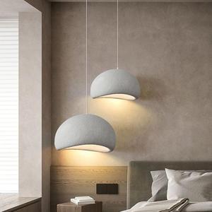 Lampe suspendue en forme de <span class=keywords><strong>champignon</strong></span> Wabi Sabi multicolores, luminaire artisanal en polystyrène haute densité pour cuisine, bar, table à manger, villa - Product Image 6
