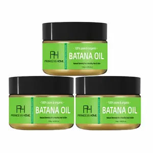 Private Label 120g 100% Pure & Natural Orgain Batana Oil Hair Growth Oil Repairs & Nourishes Hair Raw Batana Oil Butter