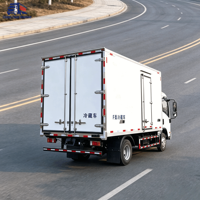 Camion frigorifique d'occasion ISUZU KV100 économique, norme Euro 6, pneus 7.00R16, fourgonnette pour chaîne du froid