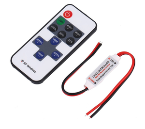 <span class=keywords><strong>Mini</strong></span> 9/11 phím dimmer điều khiển hai dây RF từ xa cho màu duy nhất Neon ống và COB 2835 5050 5730 LED Strip DC5-24V ánh sáng - Product Image 1