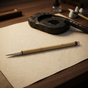 Stylo de calligraphie unique de qualité supérieure, en poils de laine, mini fournitures d'art et d'artisanat pour studios créatifs - Product Image 3