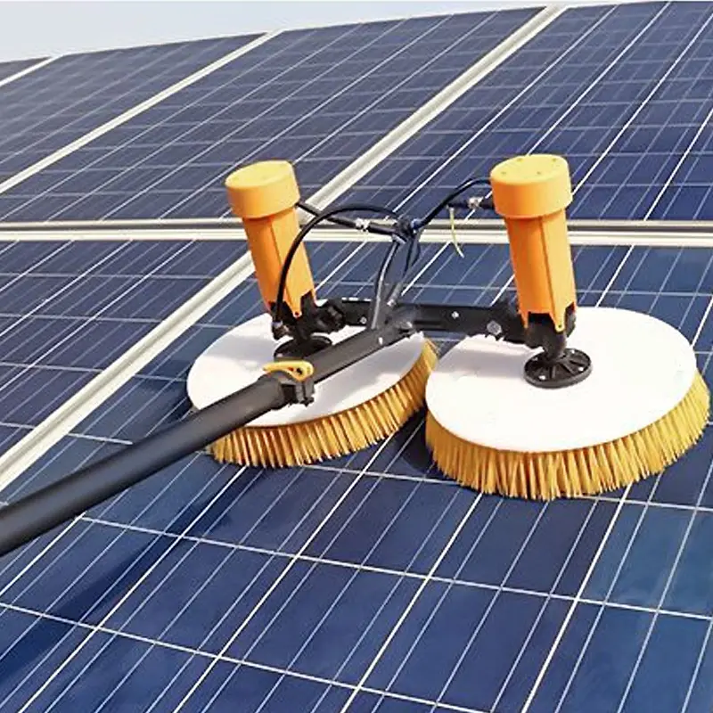2023 Nieuwe Ontwerp Automatische Zonnepaneel Reinigingsmachine Zonne-Energie Reinigingsborstel Voor Dak Schoonmaken Robot Machine Voor Zonnepaneel