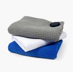 <span class=keywords><strong>Toalla</strong></span> de Golf con Diseño de Waffle y Cierre de Gancho y Bucle, <span class=keywords><strong>Toalla</strong></span> de Limpieza de Golf Práctica - Product Image 1