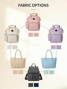 Borsa per Mamma/Gravidanza in Tessuto Oxford Impermeabile, Grande Capacità, Multifunzionale, per Tutte le Stagioni, con Motivo Floreale e Fodera in Poliestere - Product Image 4