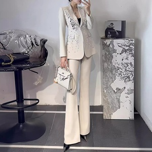 Giacche Autunnali da Donna con Paillettes M-2XL, Design Artigianale con Dettagli Laterali - Product Image 2