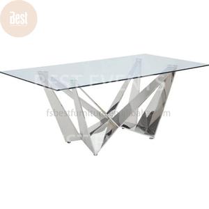 Modern Home Furniture Living Room Stainless Steel X Legs Mirror <strong>Coffee</strong> Wedding <strong>Table</strong> - Product Image 1
