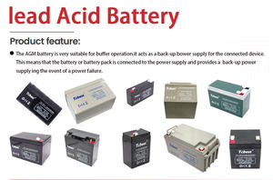 Производители 12 В <span class=keywords><strong>24Ah</strong></span> свинцово-кислотный аккумулятор Agm Auto Battery - Product Image 5