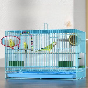 Thêm lớn chim lồng Vẹt Pet bán buôn lớn ngoài trời giá rẻ rèn sắt Canary LỒNG CHIM chăn nuôi lồng lớn - Product Image 4