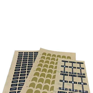 Adesivi Personalizzati per Pannello di Controllo Touch 3M, Etichette Adesive per Cruscotto Elettrico, Etichette per Imballaggio in Serigrafia PC - Product Image 2