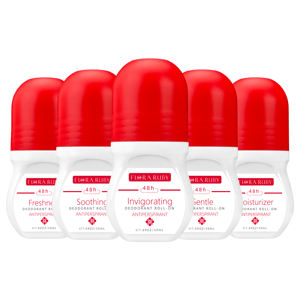 Déodorant Roll-On FLORA RUBY 48h Anti-transpirant 50ml OEM ODM Accepté 5 Parfums Fraîcheur Longue Durée Commande en Gros - Product Image 6