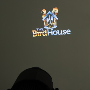 Ngoài Trời Không Thấm Nước 100W Độ Nét Cao Biểu Tượng Tùy Chỉnh LED Chiếu Ánh Sáng Màu Sắc Thay Đổi Quảng cáo Thương Mại Máy Chiếu - Product Image 6