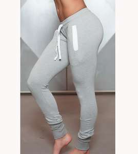 Meilleure vente de pantalons de survêtement décontractés pour femmes coupe confortable couleur unie élégant avant plat Design respirant séchage rapide High Street - Product Image 5