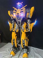 Costume de robot portable abeille fait main par le designer pour les fêtes et les événements – Le cadeau idéal