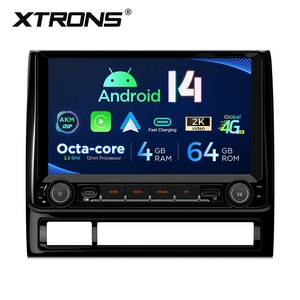 Xtrons 9 Inch 4 + 64GB Octa Lõi Android 14 Xe Stereo Đa Phương Tiện Máy Nghe Nhạc Akm DSP 4G Con quay hồi chuyển Nhanh Phí Cho Toyota Tacoma - Product Image 3