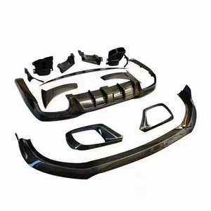 <span class=keywords><strong>Prix</strong></span> réduit pour <span class=keywords><strong>Mercedes</strong></span> Benz W222 2013-2020 Mise à niveau vers <span class=keywords><strong>B</strong></span> Style Haute Qualité Fibre PP Diffuseur Échappement Installation Facile - Product Image 2