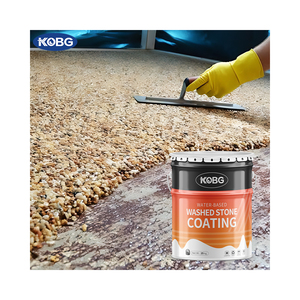 Peinture décorative KOBG effet <span class=keywords><strong>pierre</strong></span> lavée pour toutes les surfaces murales et de sol, résistante à la moisissure et améliorant l'attrait esthétique - Product Image 4