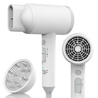 Sèche-cheveux brosse pliable infrarouge à capuche avec diffuseur pour cheveux, ensemble professionnel de chauffage pour salon