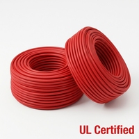 Cable de Silicona 4AWG UL30056 200C, 4380 Hilos, Cobre Estañado, Cables Eléctricos para Sistemas de Almacenamiento de Energía BESS, Conexión de Alimentación