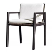 Canapé d'extérieur en aluminium personnalisé et créatif, résistant à la pluie et au soleil, emballé pour la livraison, mobilier de jardin