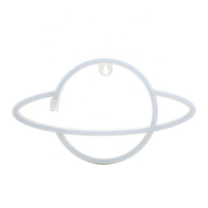 Décoration de chambre d'enfant sur le thème de l'espace, néon cool extraterrestre, <span class=keywords><strong>lampe</strong></span> néon USB, <span class=keywords><strong>lampe</strong></span> de nuit néon rose et bleue, décoration murale, éclairage intérieur - Product Image 6