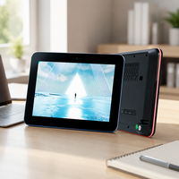 Tablette pour salle de réunion POE 14 pouces Android 2+32 Go, fixation murale, NFC, barre lumineuse LED, panneau d'affichage pour la réservation de salles de conférence