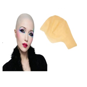 Gorro de <span class=keywords><strong>Látex</strong></span> Elástico <span class=keywords><strong>para</strong></span> Disfraz de Calvo, Accesorio Divertido <span class=keywords><strong>para</strong></span> Maquillaje SFX, Ideal <span class=keywords><strong>para</strong></span> Fiestas de Navidad y Actuaciones en Escenario - Product Image 1