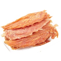Bandes de poulet naturelles sans additifs pour chien Filet de poulet pour chiens Jerky Dogs Chews 100g Packing