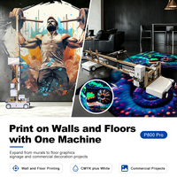 Imprimante murale et de sol Printava P800 Pro, machine à jet d'encre UV pour les peintures murales commerciales, la signalétique, la marque et la décoration intérieure