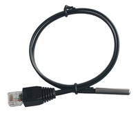 Fournisseur d'or Câble plat 1 fil Capteur de température RJ45 DS18B20