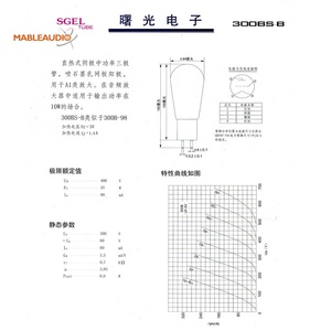 Shuguang <span class=keywords><strong>300BS</strong></span>-B Professioneller Audio-HiFi-Verstärker mit Vakuumröhre, Hergestellt in China - Product Image 4